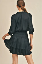 Load image into Gallery viewer, Jamie Silky Three-Quarter Sleeve Dress