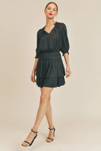 Load image into Gallery viewer, Jamie Silky Three-Quarter Sleeve Dress