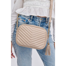 Load image into Gallery viewer, Eli Chevron Camera Crossbody Bag
