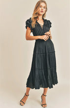 Load image into Gallery viewer, Kianna Short Sleeve Ruffle Dress