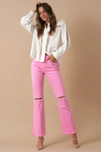 Load image into Gallery viewer, High Rise Slim Straight Relaxed Color Denim