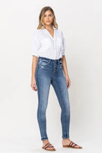 Load image into Gallery viewer, Natasha High Rise Button Up Ankle Skinny
