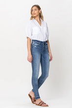 Load image into Gallery viewer, Natasha High Rise Button Up Ankle Skinny