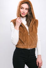 Load image into Gallery viewer, Jasmine Plush Hooded Vest
