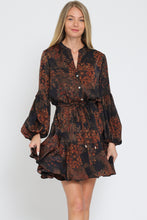 Load image into Gallery viewer, Fall In Love With Fall Flirty Dress
