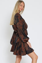 Load image into Gallery viewer, Fall In Love With Fall Flirty Dress
