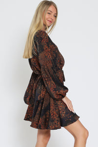 Fall In Love With Fall Flirty Dress