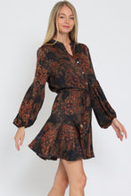 Load image into Gallery viewer, Fall In Love With Fall Flirty Dress
