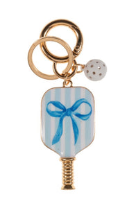 Bow Pickleball Keychain