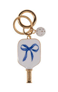 Bow Pickleball Keychain