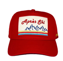 Load image into Gallery viewer, Soulbyrd Apres Ski Red Trucker Hat
