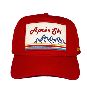 Soulbyrd Apres Ski Red Trucker Hat