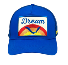 Load image into Gallery viewer, Soulbyrd Dream Blue Trucker Hat
