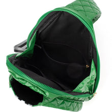 Load image into Gallery viewer, Brooklyn Green Pickleball Sling Tote
