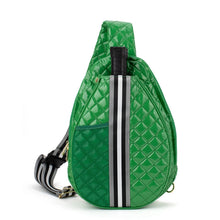 Load image into Gallery viewer, Brooklyn Green Pickleball Sling Tote
