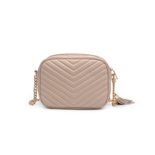 Load image into Gallery viewer, Eli Chevron Camera Crossbody Bag
