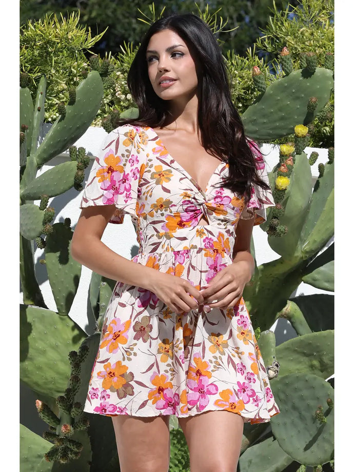 Isabella Floral Mini Dress