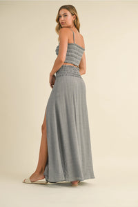 Cali Tube Top Maxi Skirt Set