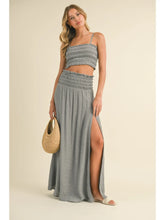 Load image into Gallery viewer, Cali Tube Top Maxi Skirt Set
