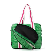 Load image into Gallery viewer, Quilted Green Pickleball Tote
