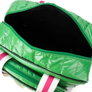 Quilted Green Pickleball Tote