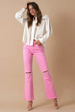 Load image into Gallery viewer, High Rise Slim Straight Relaxed Color Denim
