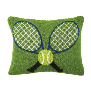 Tennis Racquets Throw Accent Pillow