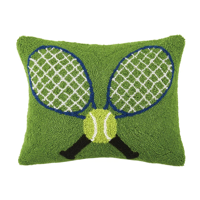 Tennis Racquets Throw Accent Pillow