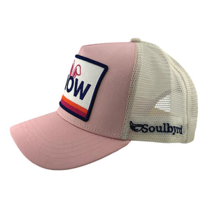 Snow Bunny Pink Trucker Hat