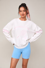 Load image into Gallery viewer, Tennis Pink Embroidered Sweater
